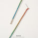 Korean Colorful Long Earrings - Simple Rhinestone Dangles for a Stylish Look - wallojewerly 