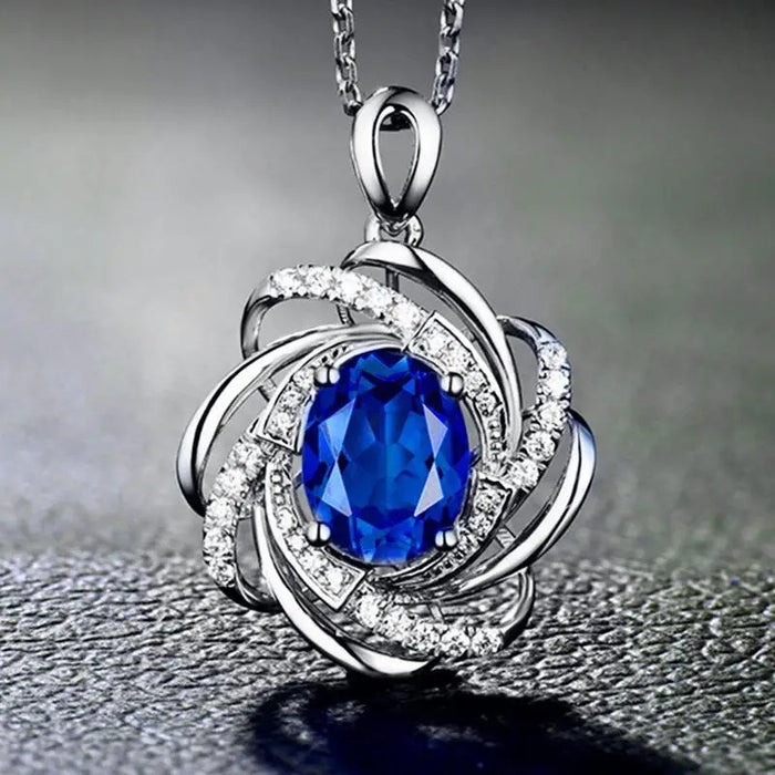 Bohemian Vintage Floral Hollow Pendant Necklace
