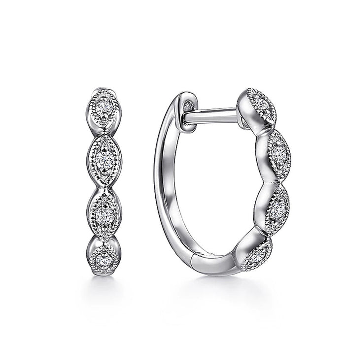 Hip-hop style twisted earrings simple design circle earrings