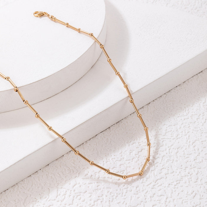 Conjunto de collar con colgante de caramelo: joyería de perlas de doble capa para mujer