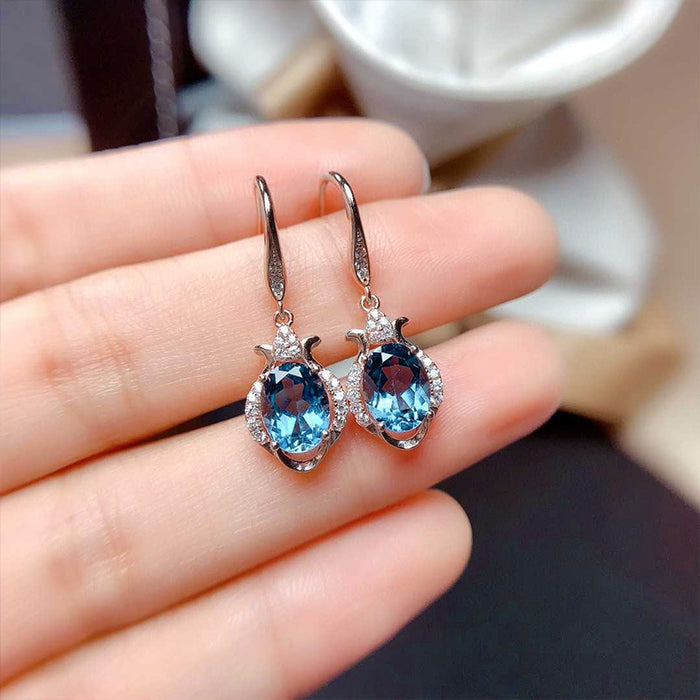 Hummingbird Shape Earrings Oil Drop Women's Earrings