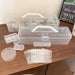 Portable transparent dustproof jewelry storage bags - wallojewerly 