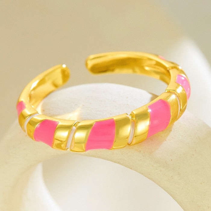 Wholesale vibrant dopamine-colored rings that won't fade.
