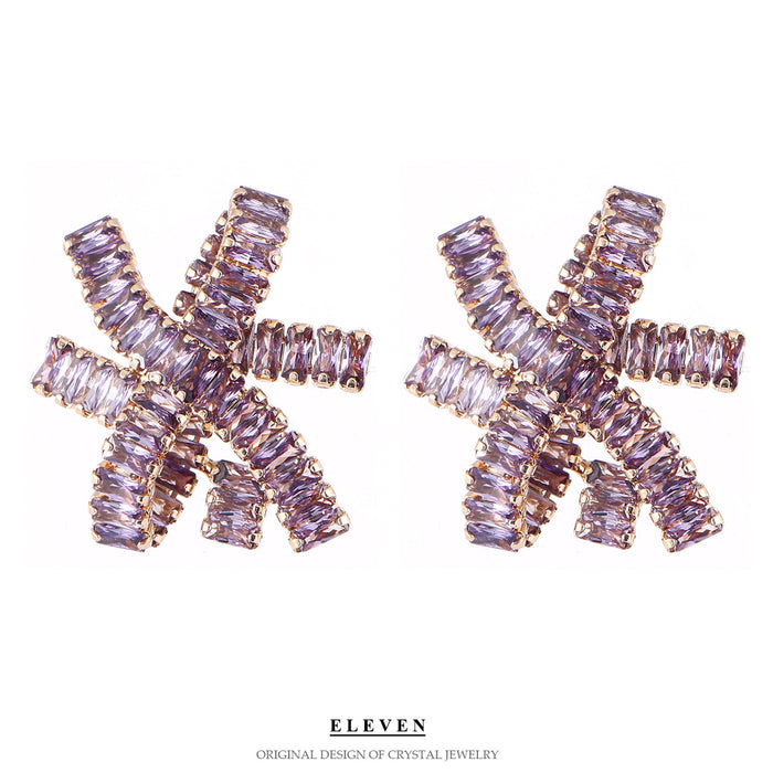 Luxury Zircon Earrings - Minimalist Studs for a Stylish and Sophisticated Look