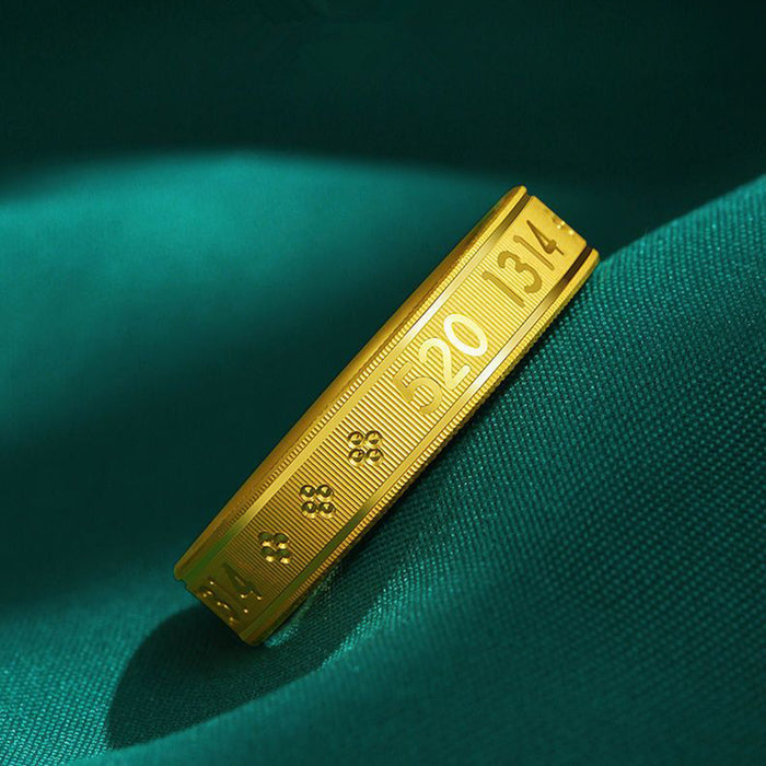 Wholesale imitation titanium steel gold couple rings