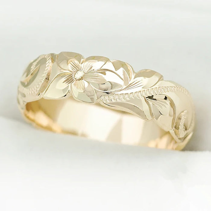 Creative ring sunflower personality design