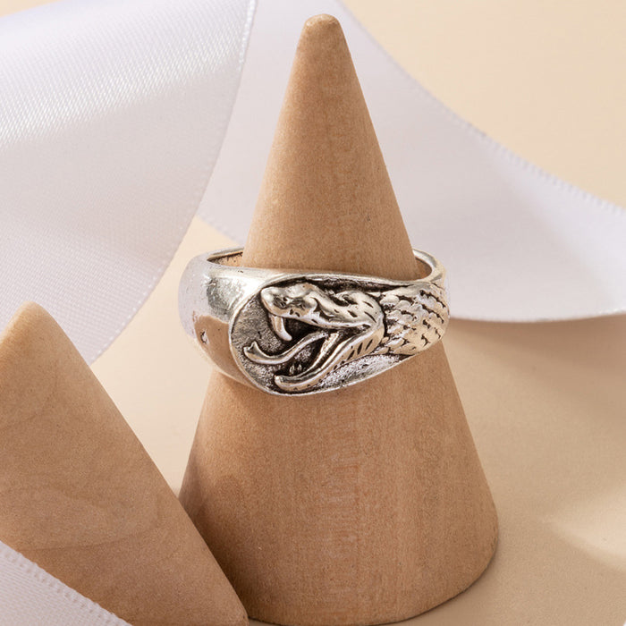 Owl Fox Love Palm Fun Geometric Ring