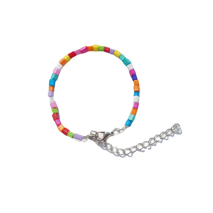 Hot Dog Poached Egg Candy Girlfriend Bracelet Soft Girl Style