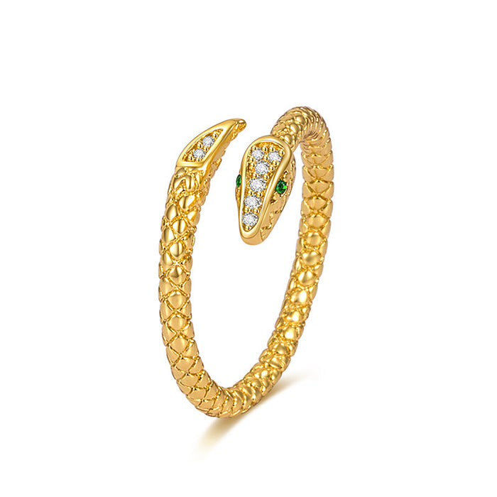 Women's French luxury snake ring