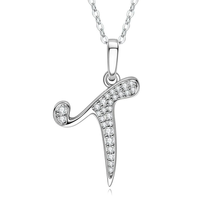 Letter Pendant Necklace