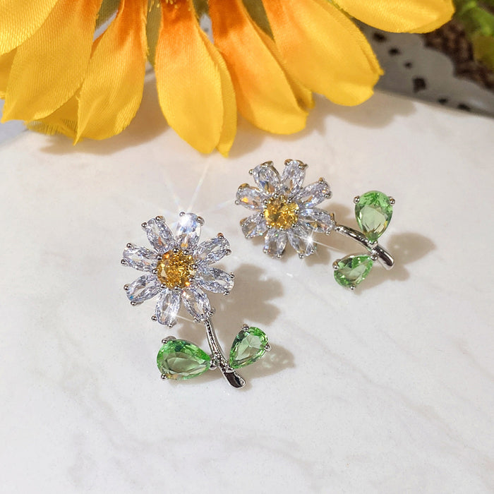 Small flower earrings