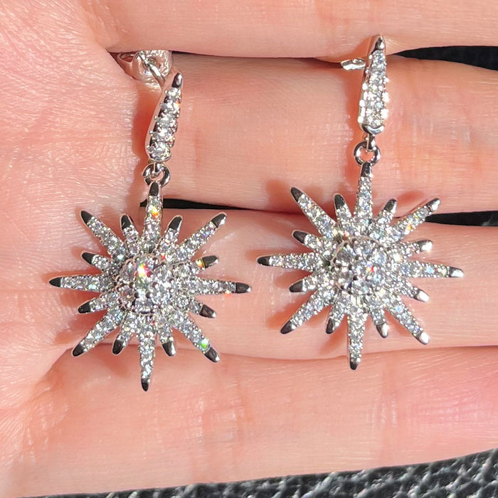 Diamond leaf earrings leaf earrings for women