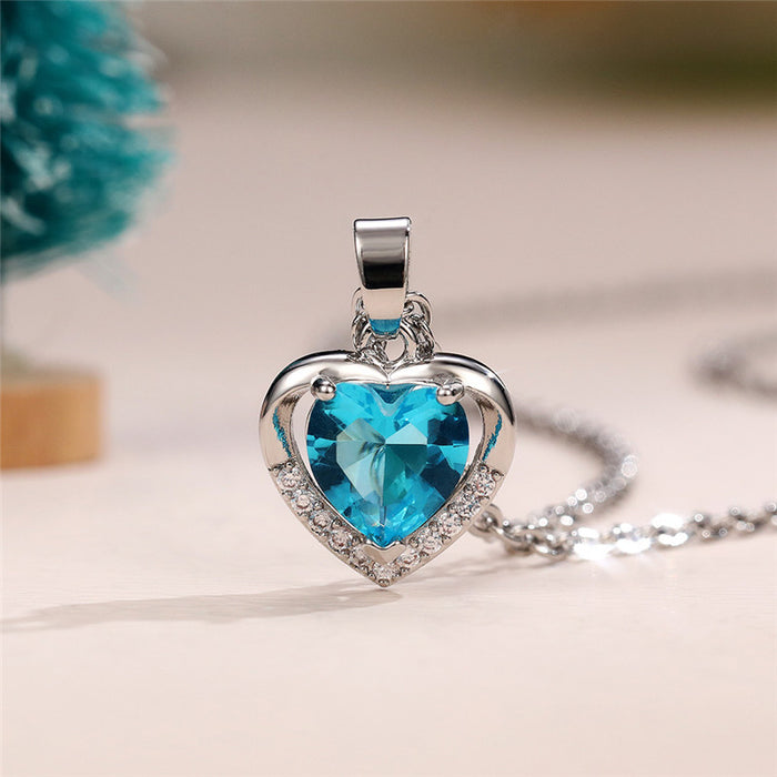 Love Pendant Simple Women's Valentine's Day Necklace
