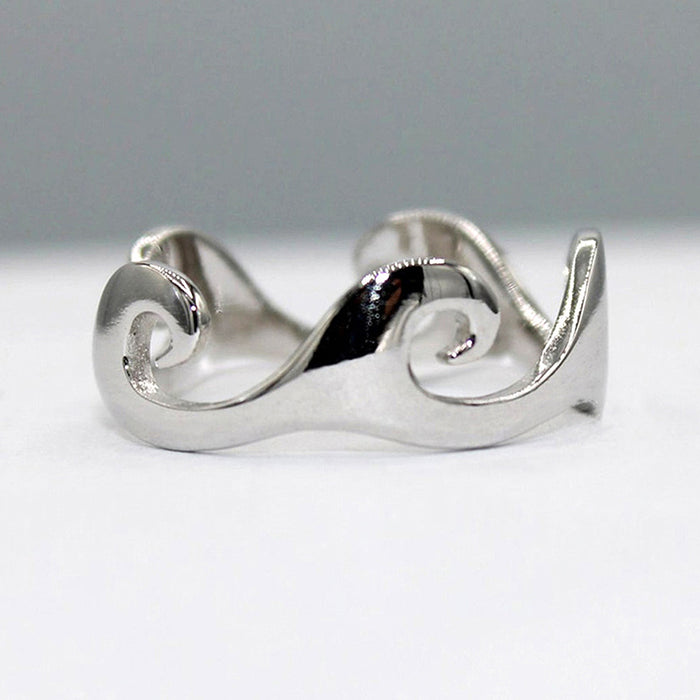 Anillo de circonitas en forma de 8 de infinito, moderno anillo para dulces 16