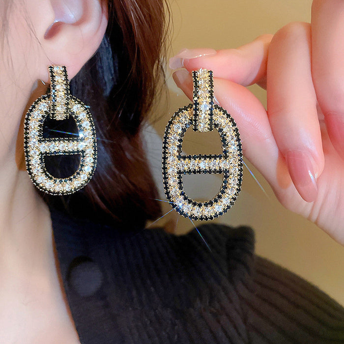 Small Chanel style earrings are popular and versatile for women