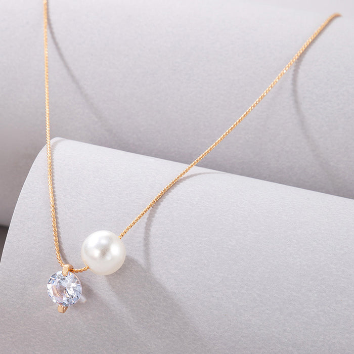 Minimalist Pearl Beaded Necklace - Elegant and Luxurious Everyday Wear