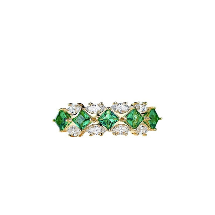Jewelry earrings contrast diamond women's earrings - wallojewerly 
