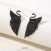 Vintage Long Tassel Earrings - S925 Silver Zircon Butterfly Dangle Earrings for Women - wallojewerly 