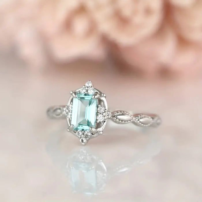 Crown small princess ring beautiful and elegant ring