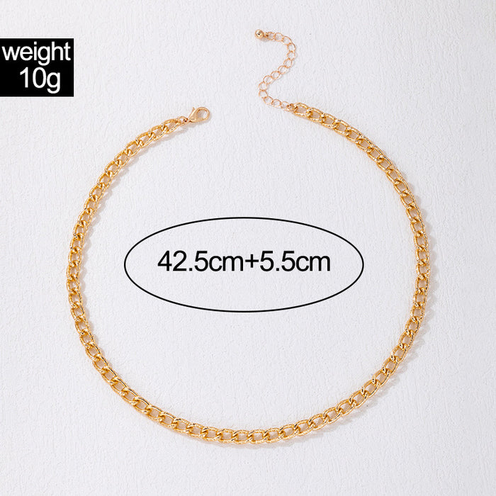 Minimalist Pearl Chain Necklace - Elegant Fashionable Jewelry for Women