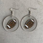 Acrylic sports earrings - wallojewerly 