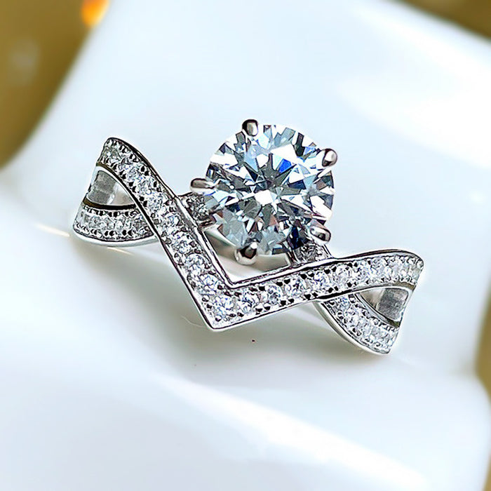 women's crown ring european and american fashion ring