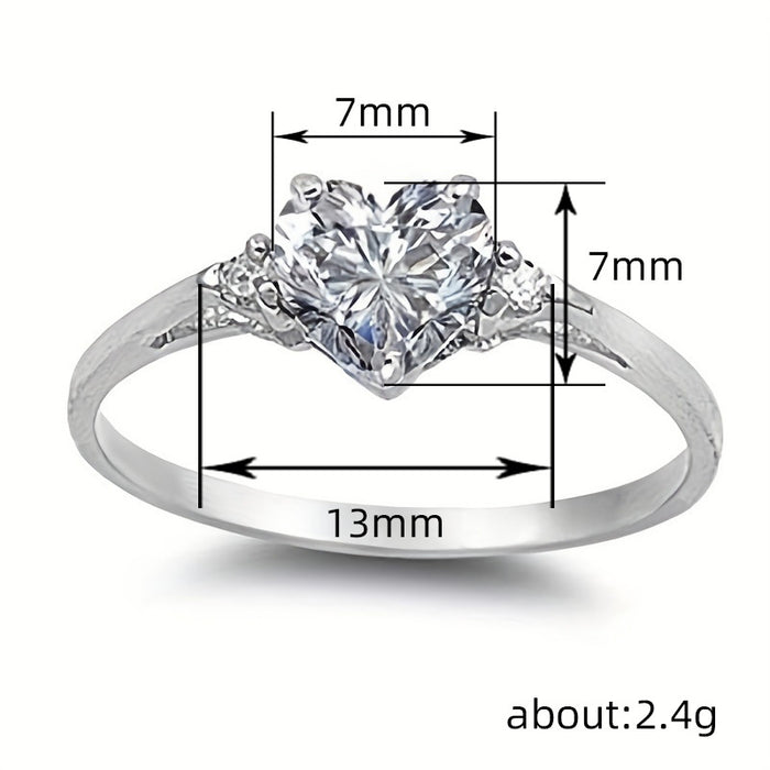 Hot selling love ring for women simple and versatile personality ring