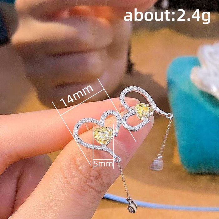Love Tassel Earrings Niche Design Women's Earrings