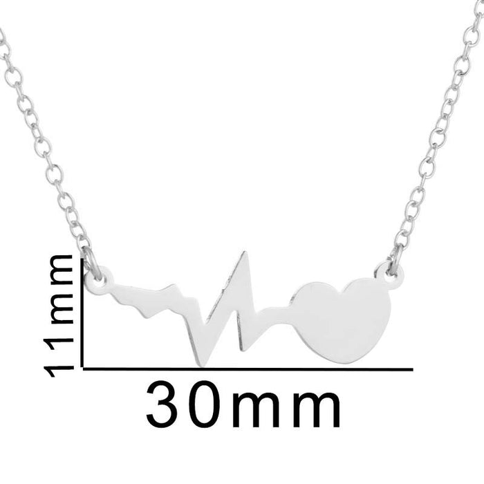 Camera puzzle star pendant necklace, stainless steel girls simple love necklace wholesale