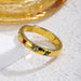 Wholesale metallic colored diamond fish scale rainbow rings - wallojewerly 
