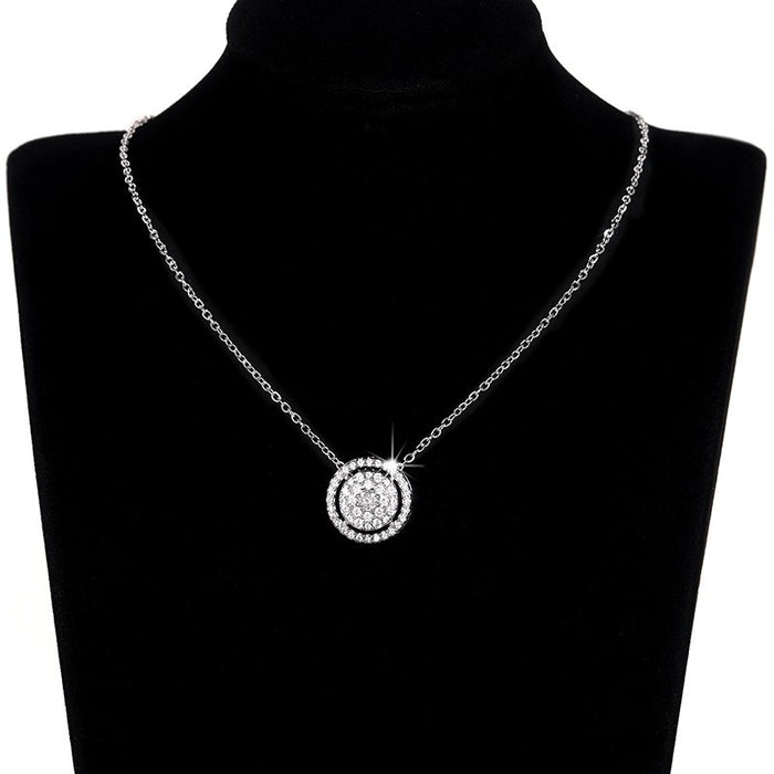 Gypsophila Pendant Necklace Niche All-match Clavicle Chain Jewelry