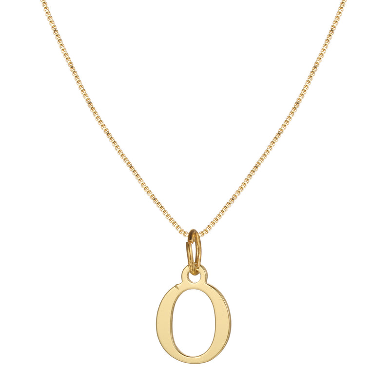 Gold alloy 26 English letter necklace - wallojewerly 