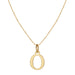 Gold alloy 26 English letter necklace - wallojewerly 