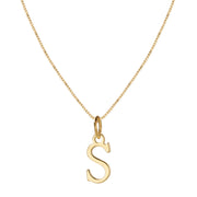 Gold alloy 26 English letter necklace - wallojewerly 