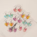 Gradient magic heart earrings - wallojewerly 