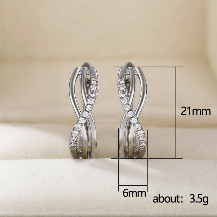 Geometric Wrap Earrings for Women Fashion Earrings