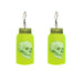 Halloween Ghost Fluorescent Acrylic Horror Earrings - wallojewerly 