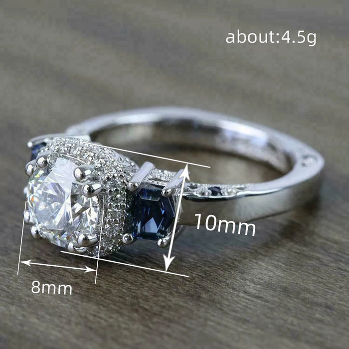 Vintage design high-end ring geometric fashion female ring