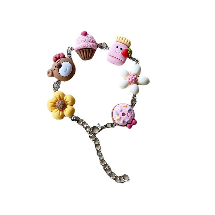 Ice cream donut acrylic girlfriend bracelet girl style