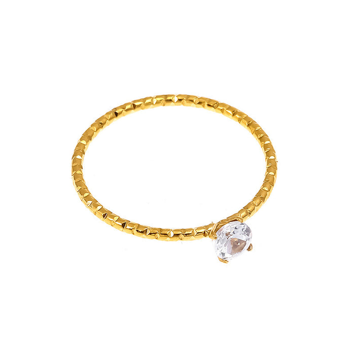 Wholesale 18K gold small star diamond ring