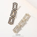 Geometric Zircon Hollow Earrings - Vintage Long Tassel Statement Jewelry - wallojewerly 