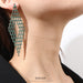 Exaggerated Vintage Tassel Earrings - Full Rhinestone Dangles for a Bold and Stylish Look - wallojewerly 