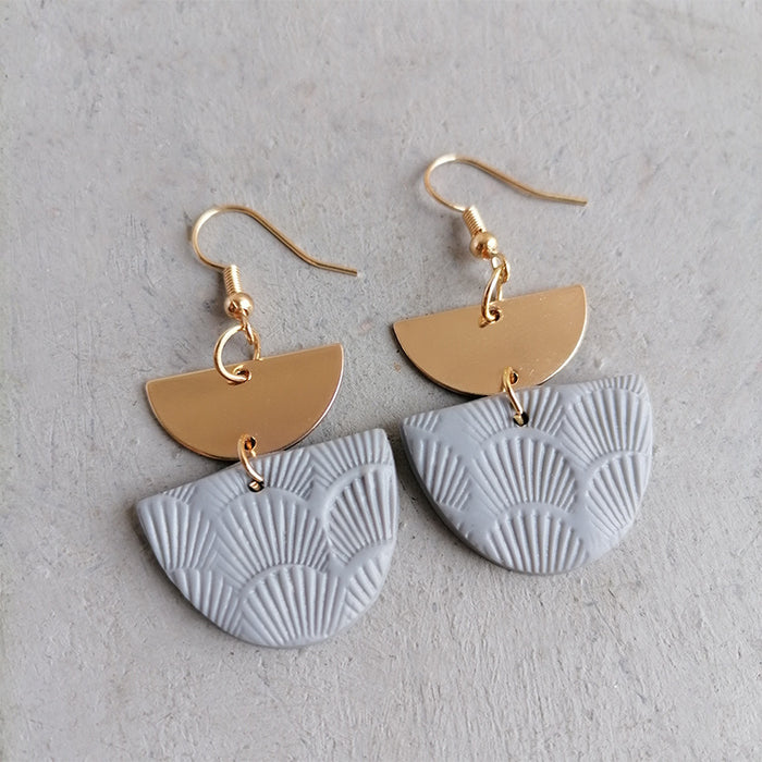 Handmade Soft Clay Earrings - Unique and Trendy, Perfect for Students