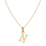 Gold alloy 26 English letter necklace - wallojewerly 