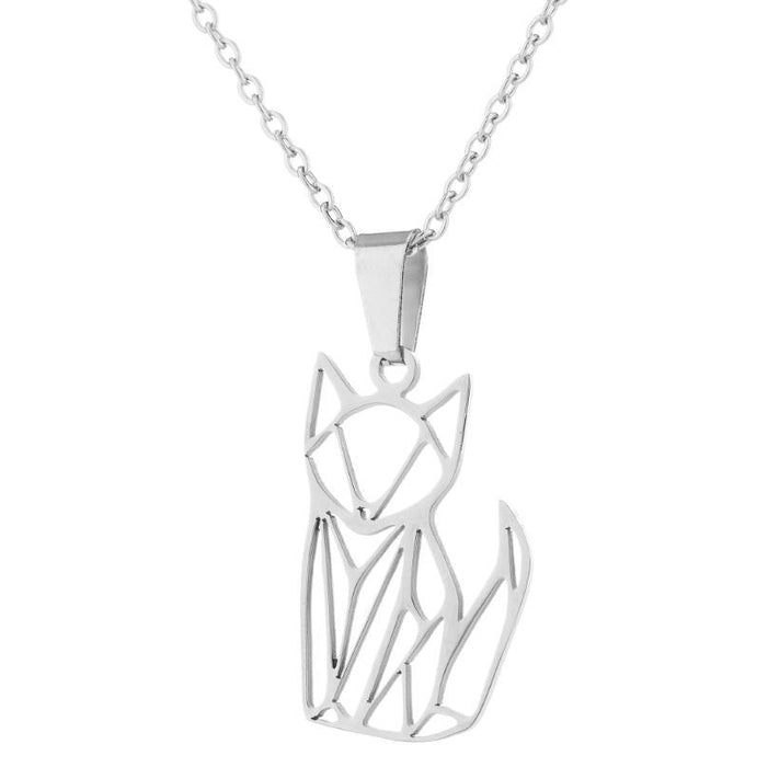 Fox Pendant Sweater Chain - Cute and Stylish Animal Jewelry for Autumn and Winter