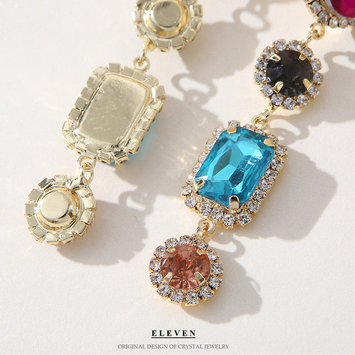 Vintage Luxury Princess Earrings - Exquisite and Versatile Statement Jewelry for Women