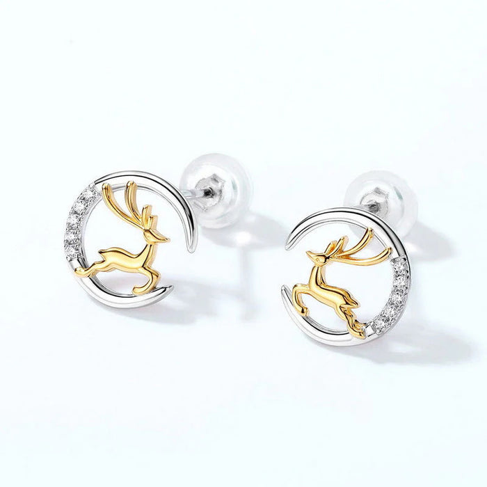 Zircon line earrings fashionable and simple daily earrings cross-border hot selling winding earrings