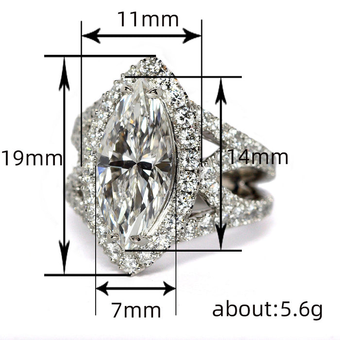 marquise princess ring fashionable women's engagement ring