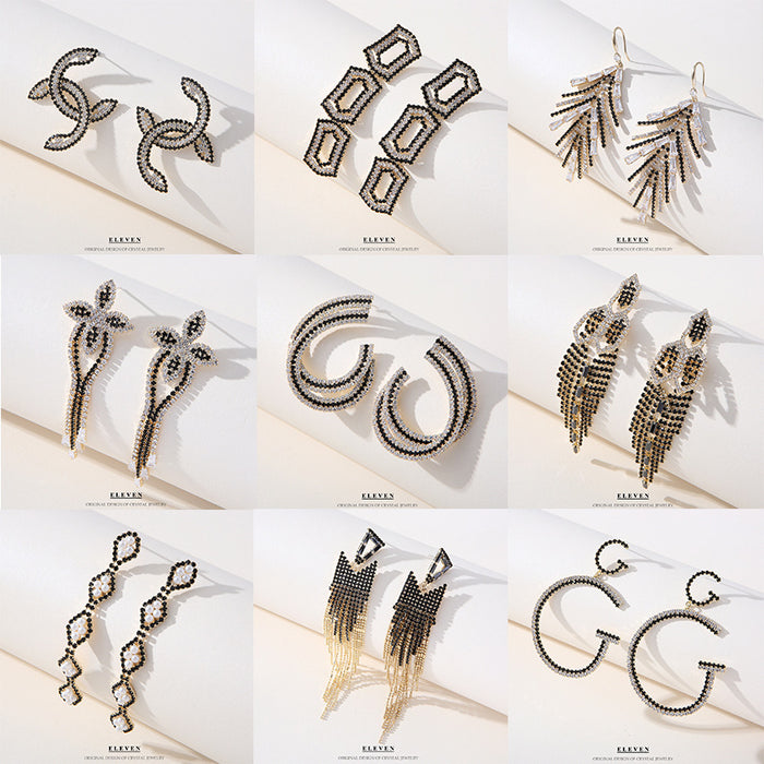 Trendy Design Earrings - Luxury Tassel Chain Dangles for a Stylish Look