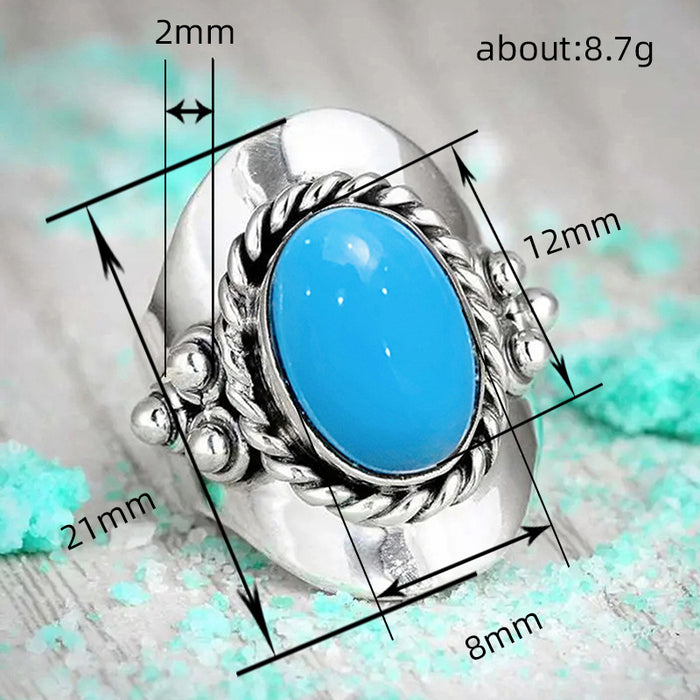 Luxury Imitation Pearl Ring Leaf Surround Design Floral Ring